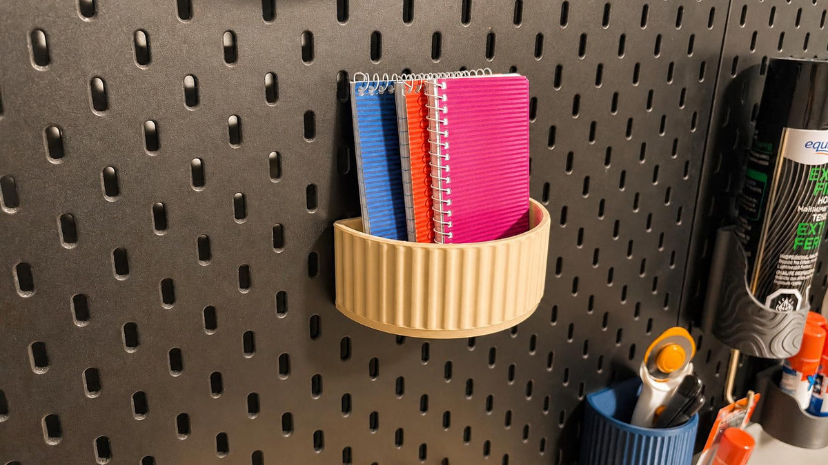Fluted Notebook Caddy — product photo 1