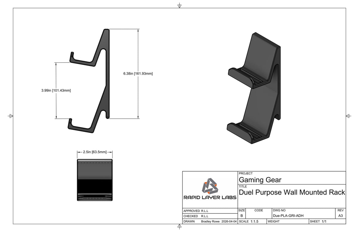 Controller & Headphone Wall Mount — product photo 6