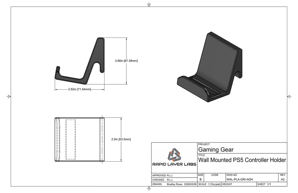 PS5 Controller Wall Mount — product photo 10